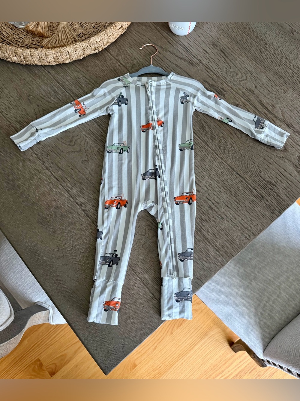 NWOT! In My Jammers Spooky Little Riders Zipper Romper - 12-18 Months!
